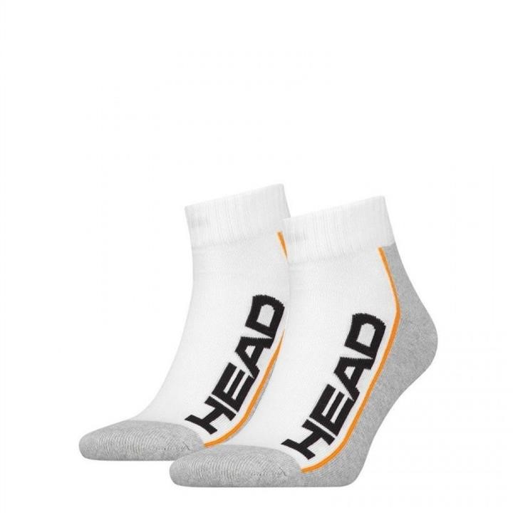 Socks Head Performance Quarter, 2 pairs, white&#x2F;gray 39-42 Head 781009001-06239-42