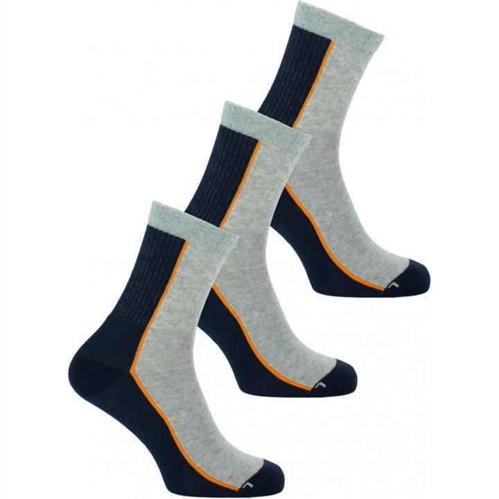 Socks Head Performance Short Crew, 3 pairs, gray&#x2F;blue 39-42 Head 781010001-87039-42