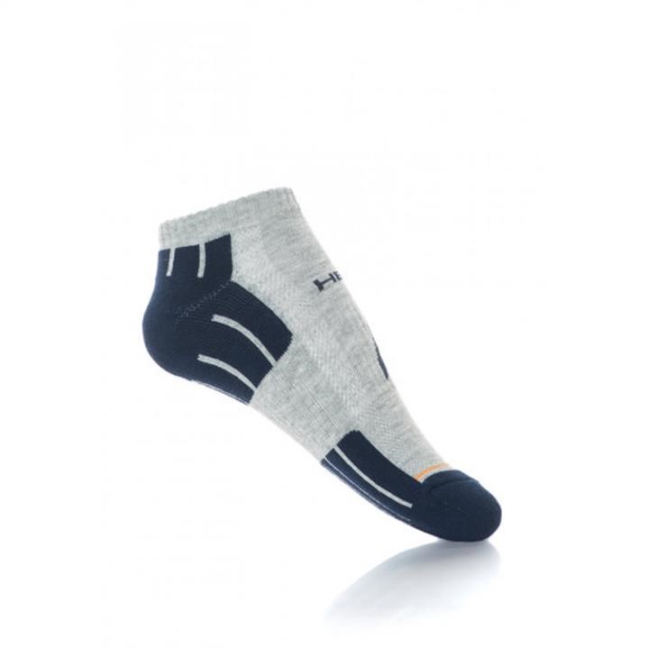 Socks Head PERFORMANCE SNEAKER 2P UNISEX, 2 pairs, gray&#x2F;blue 35-38 Head 741017001-65035-38