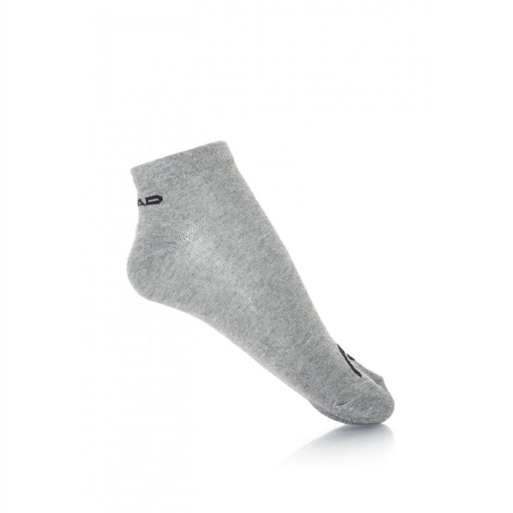 Socks Head SNEAKER 3P UNISEX, 3 pairs, gray 43-46 Head 761010001-40043-46