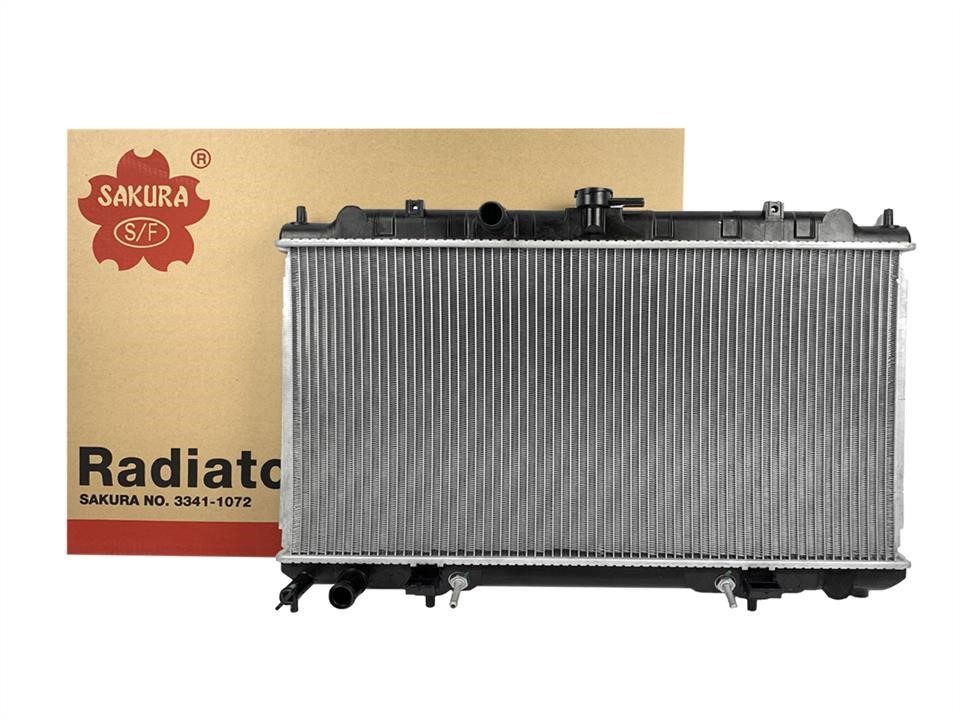 Radiator, engine cooling Sakura 3341-1072