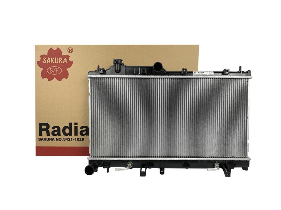 Radiator, engine cooling Sakura 3421-1029