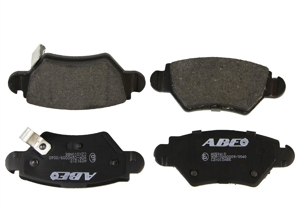 ABE C2X010ABE Rear disc brake pads, set C2X010ABE