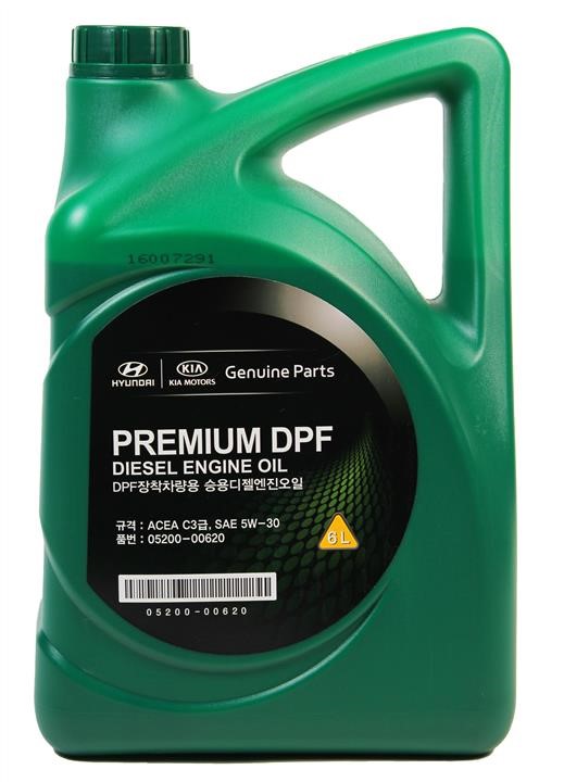 Hyundai/Kia 05200-00620 Engine oil Hyundai/Kia Premium DPF Diesel 5W-30, 6L 0520000620