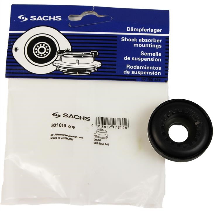 SACHS 801 016 Shock absorber bearing 801016