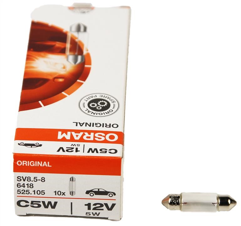 Glow bulb C5W 12V 5W Osram 6418