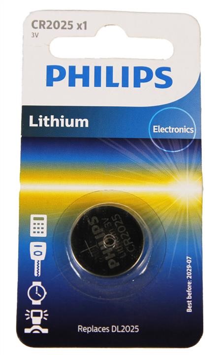Philips CR2025/01B Battery Minicells 3V CR202501B