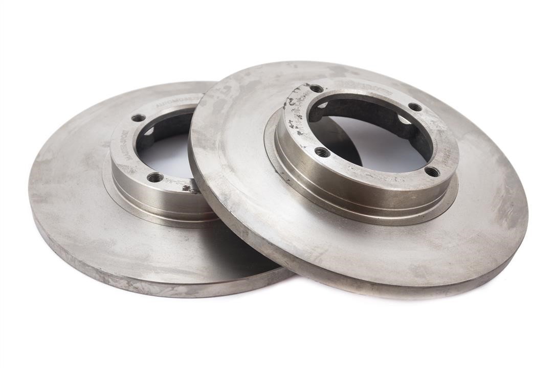 Unventilated front brake disc Master-sport 24-0113-0195-1-SET-MS