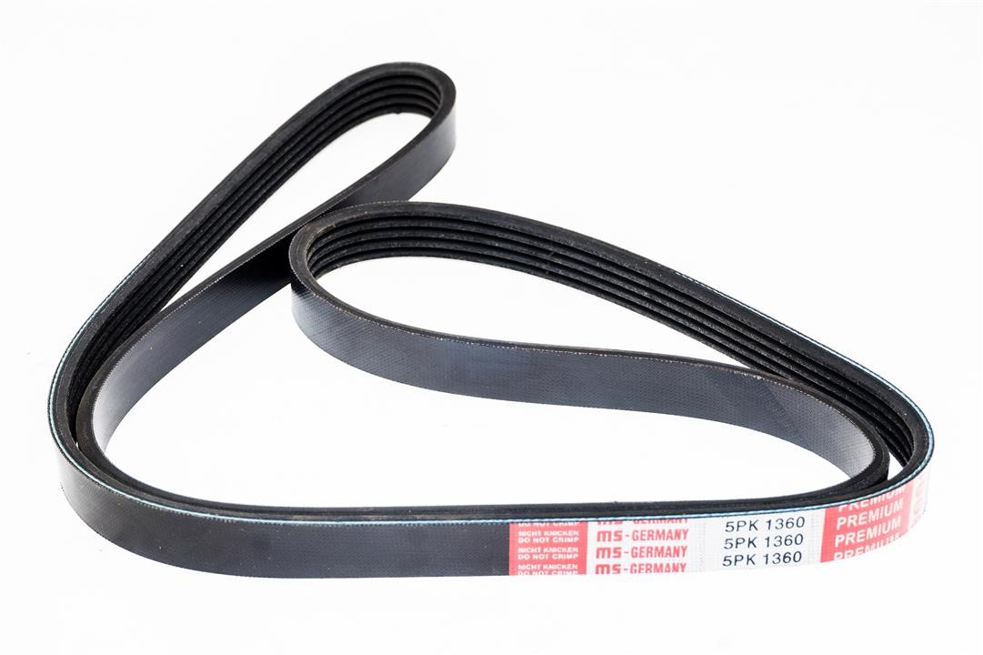 V-ribbed belt 5PK1360 Master-sport 5PK1360-PCS-MS