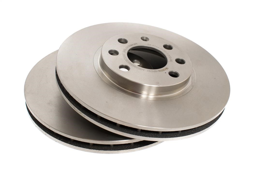 Front brake disc ventilated Master-sport 24-0124-0166-1-SET-MS