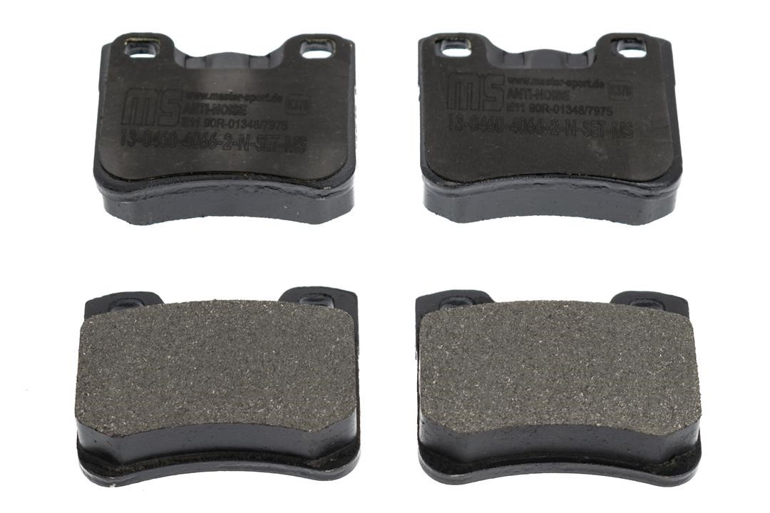 Brake Pad Set, disc brake Master-sport 13-0460-4066-2N-SET-MS
