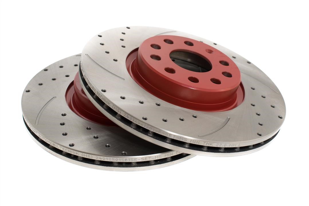 Front brake disc ventilated Master-sport 24012501581SE-SET-MS