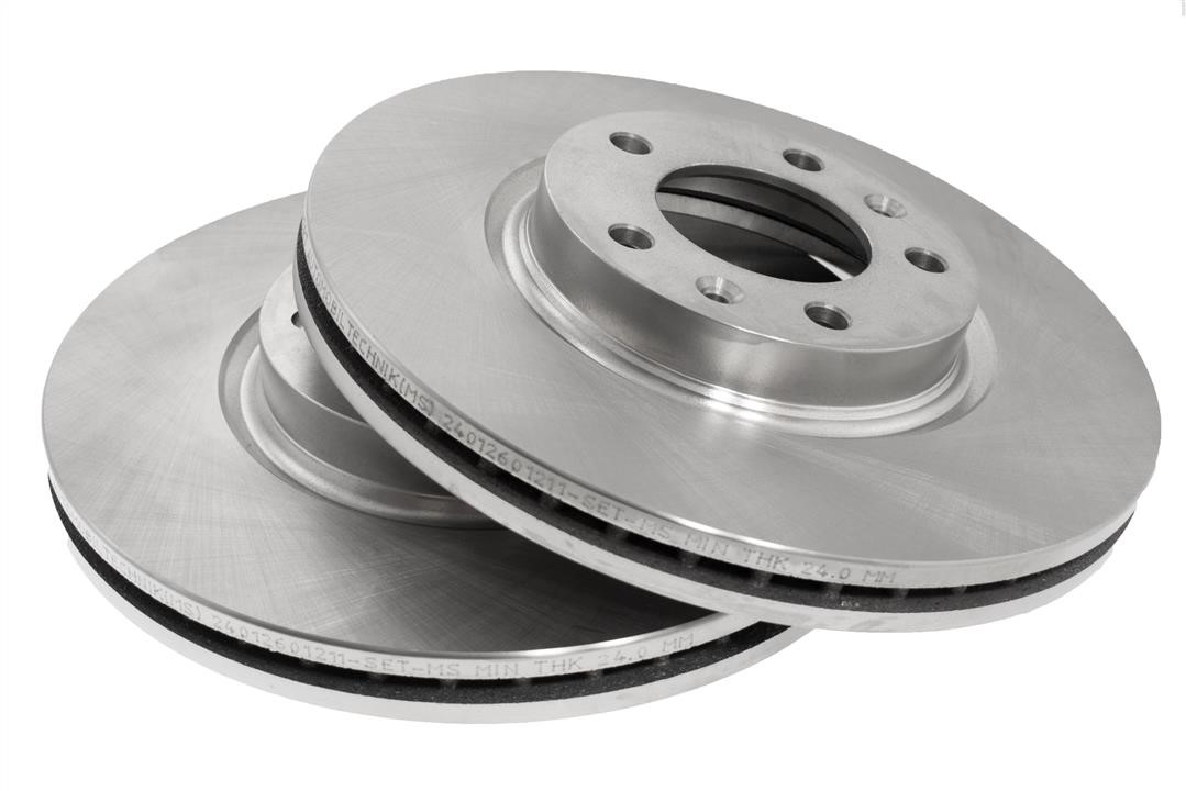 Front brake disc ventilated Master-sport 24-0126-0121-1-SET-MS