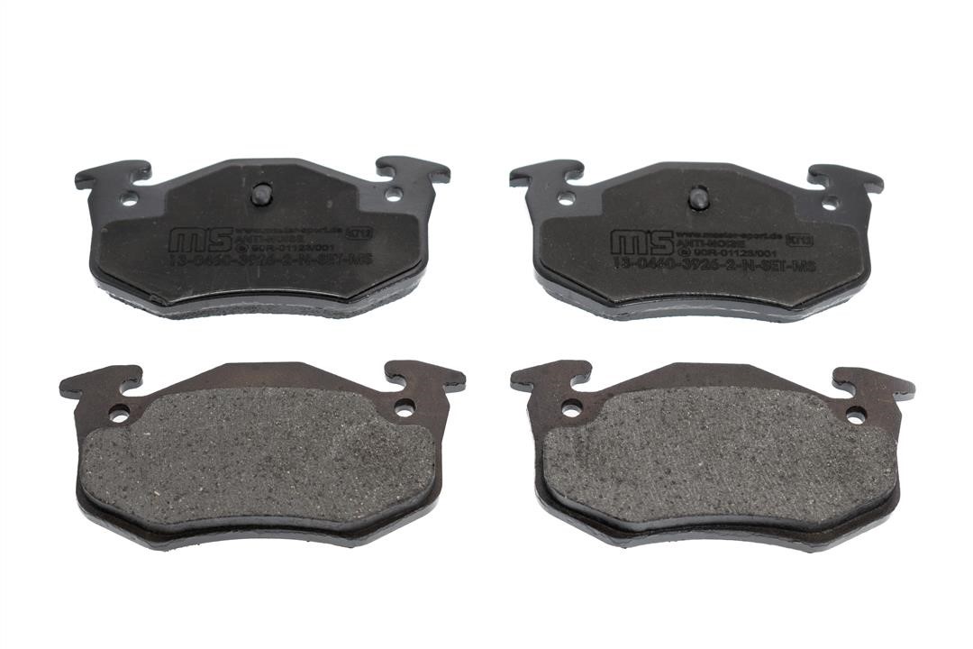 Brake Pad Set, disc brake Master-sport 13-0460-3926-2N-SET-MS