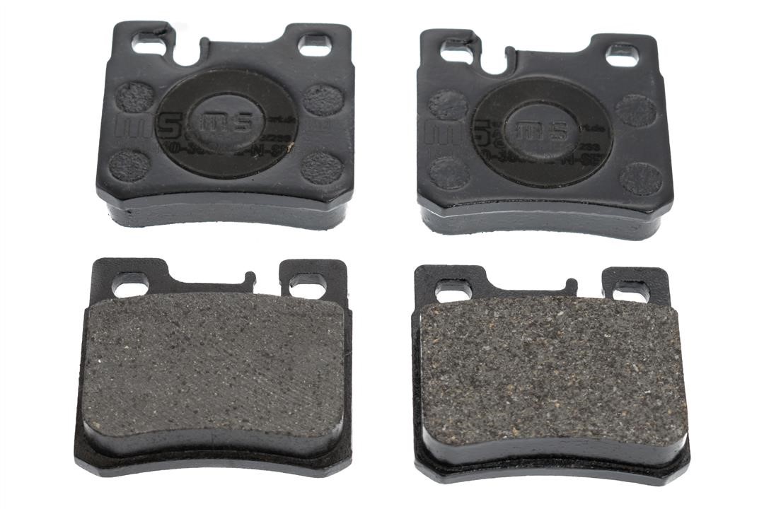 Brake Pad Set, disc brake Master-sport 13-0460-3805-2N-SET-MS
