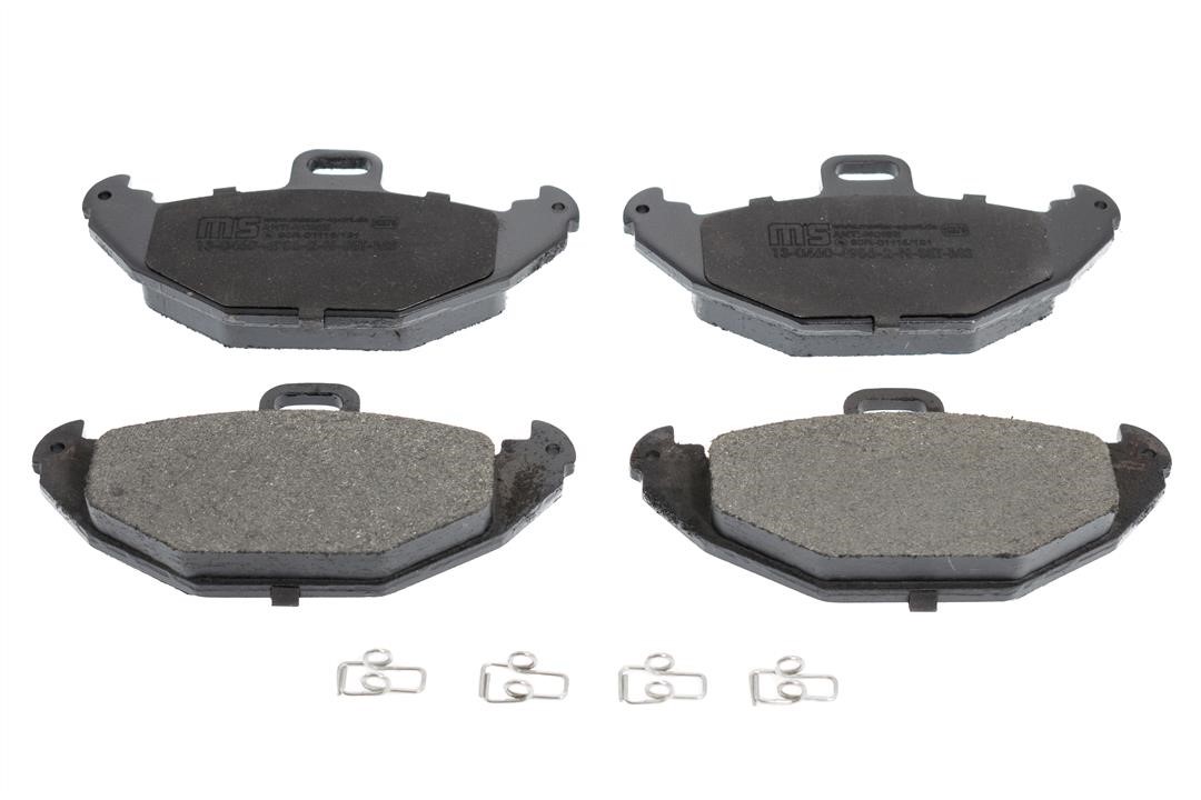 Brake Pad Set, disc brake Master-sport 13-0460-4986-2N-SET-MS