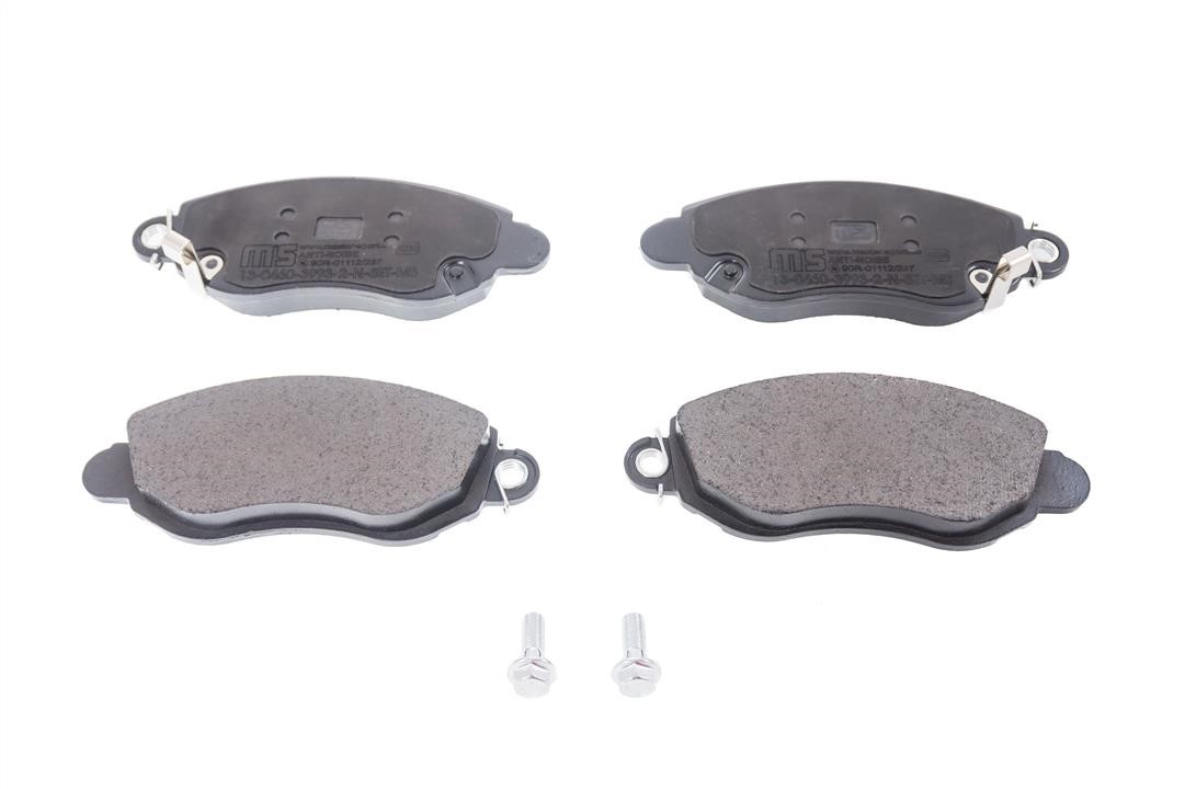 Brake Pad Set, disc brake Master-sport 13-0460-3993-2N-SET-MS