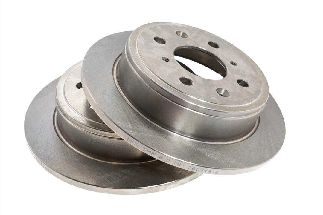 Rear brake disc, non-ventilated Master-sport 24-0110-0212-1-SET-MS
