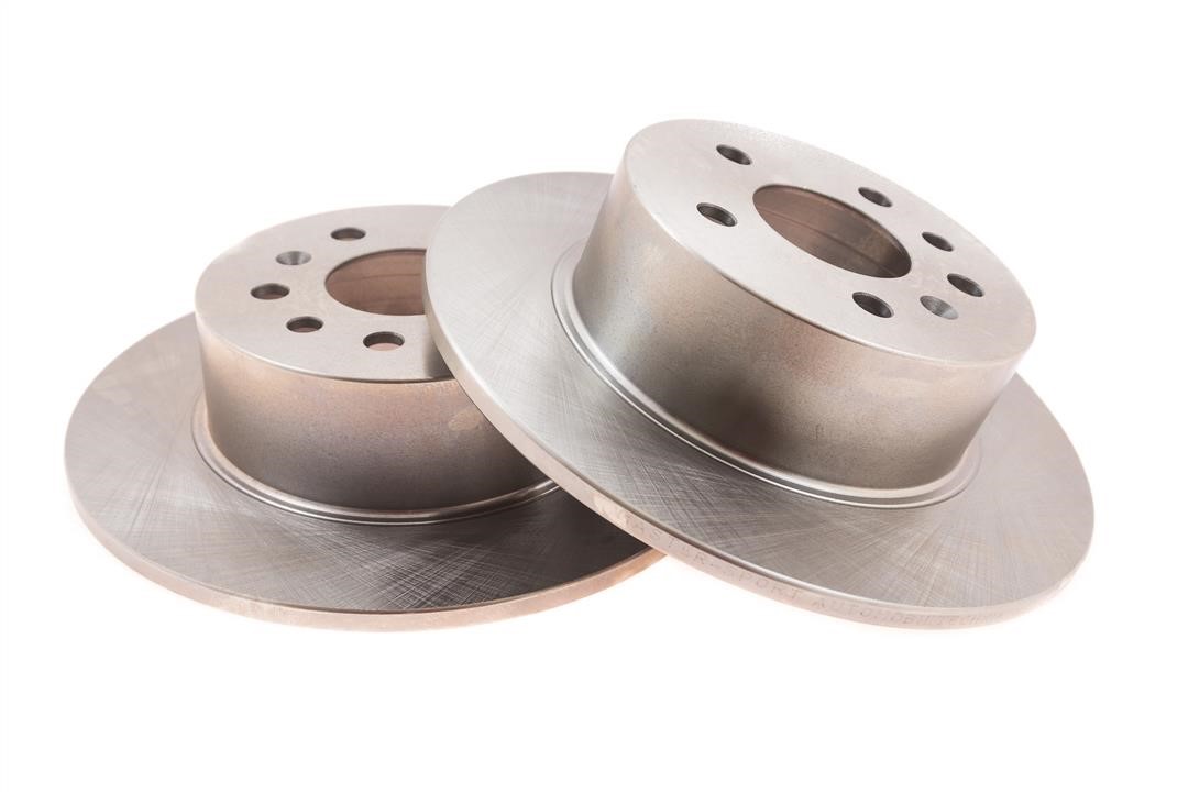 Rear brake disc, non-ventilated Master-sport 24-0110-0226-1-SET-MS