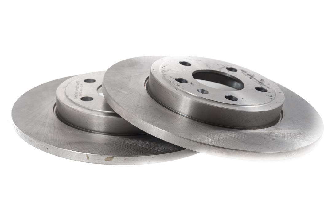 Rear brake disc, non-ventilated Master-sport 24-0112-0166-1-SET-MS