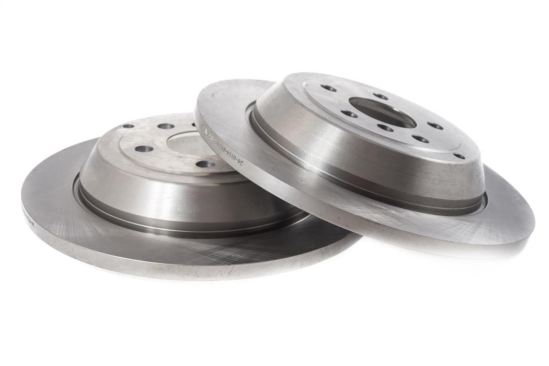 Rear brake disc, non-ventilated Master-sport 24-0114-0114-1-SET-MS