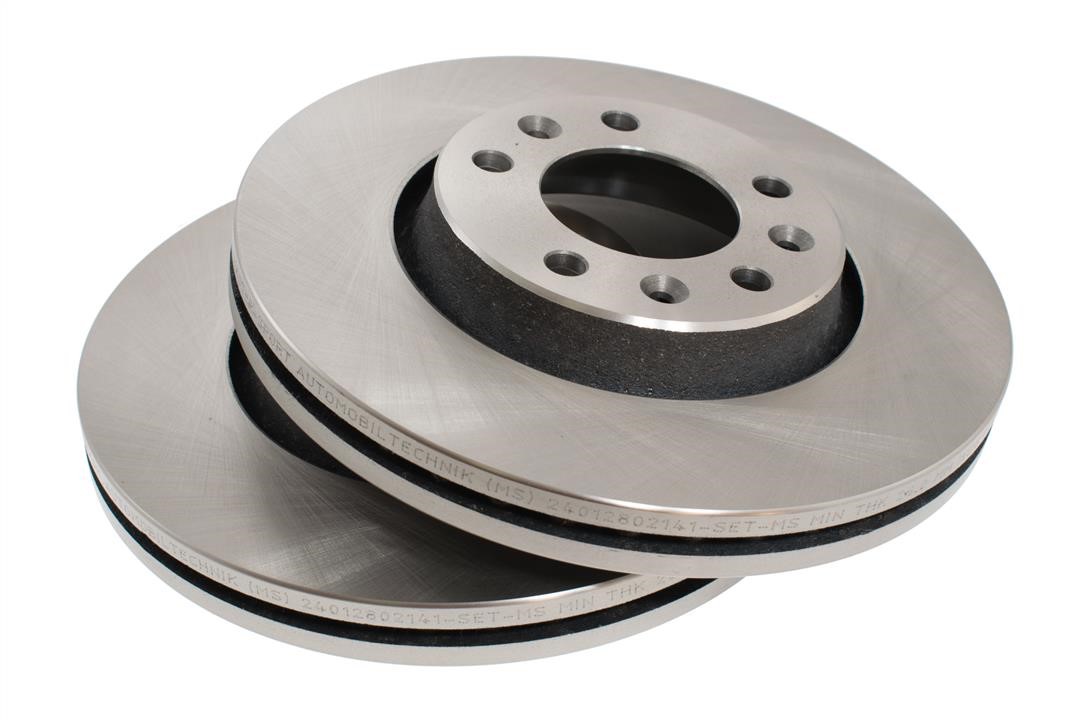 Front brake disc ventilated Master-sport 24-0128-0214-1-SET-MS