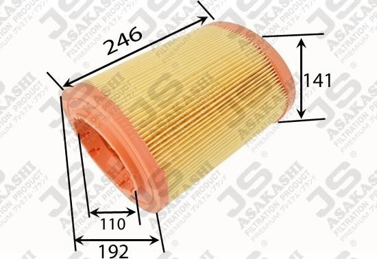 JS Asakashi A0535 Filter A0535