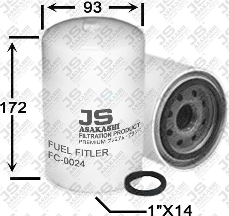 JS Asakashi FC0024 Fuel filter FC0024