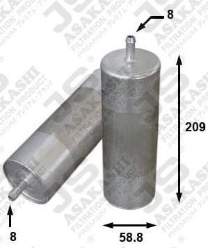 JS Asakashi FS2028 Fuel filter FS2028