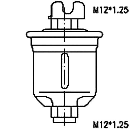 JS Asakashi FS3064 Fuel filter FS3064