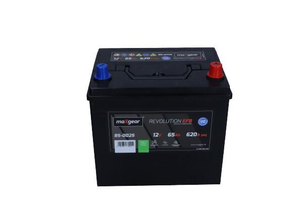 Maxgear 85-0025 Battery Maxgear 12V 65AH 620A(EN) R+ 850025