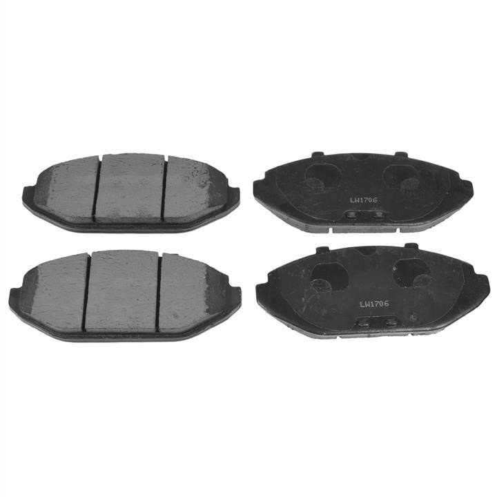 Disc brake pad set Lincoln: ADA104248 Blue Print Brake pad set
