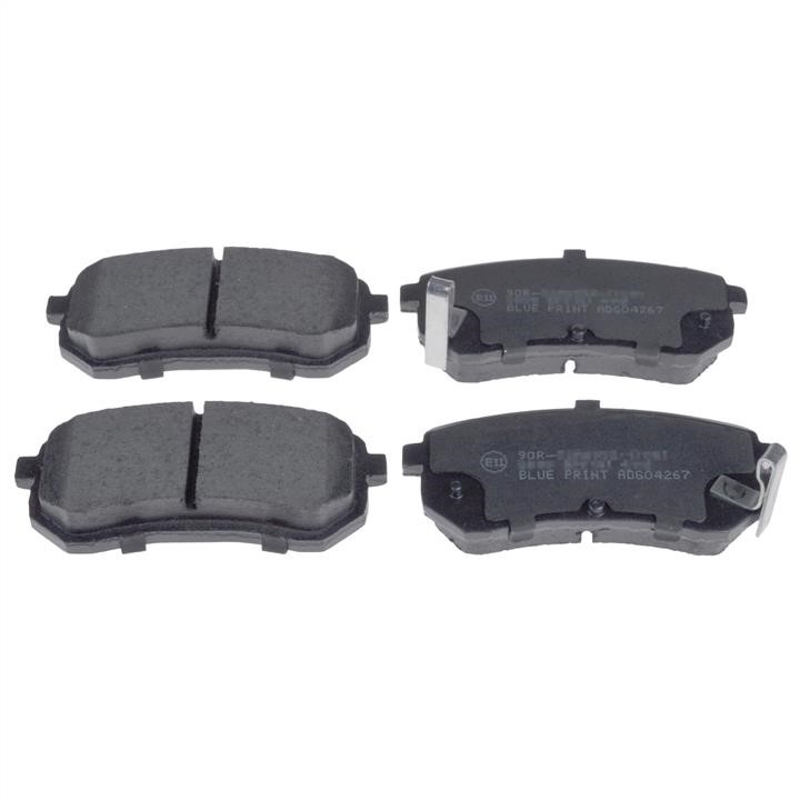 ADG04267 Blue Print Brake pad set