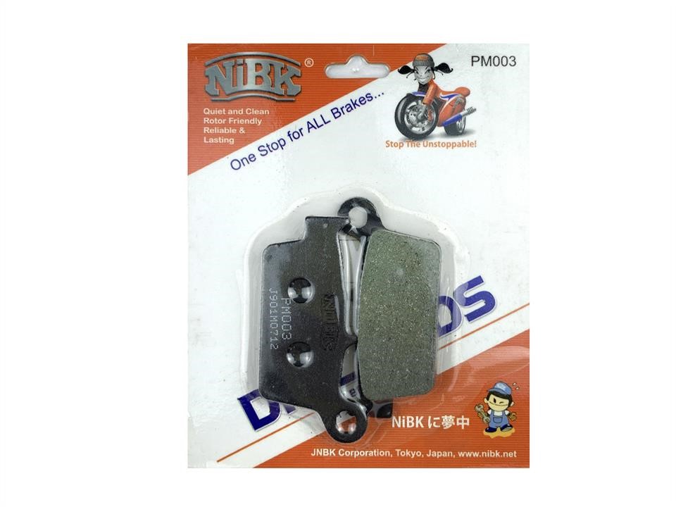 NiBK PM003 Brake Pad Set, disc brake PM003