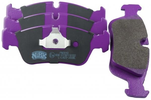 NiBK PN0010 Brake Pad Set, disc brake PN0010