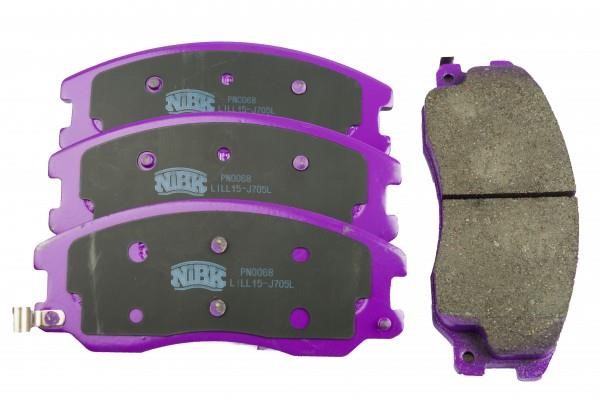NiBK PN0068 Brake Pad Set, disc brake PN0068