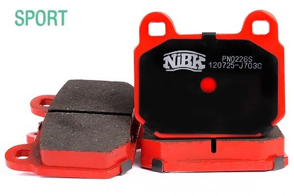 NiBK PN0226S Brake Pad Set, disc brake PN0226S