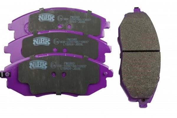 NiBK PN0380 Brake Pad Set, disc brake PN0380