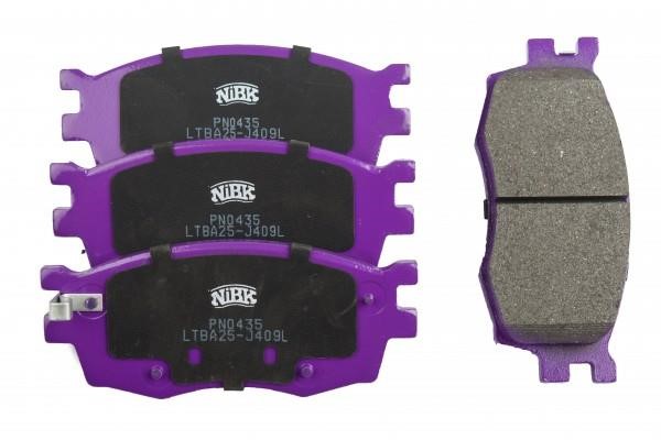 NiBK PN0435 Brake Pad Set, disc brake PN0435