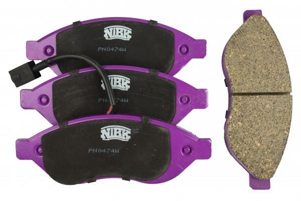 NiBK PN0474W Brake Pad Set, disc brake PN0474W