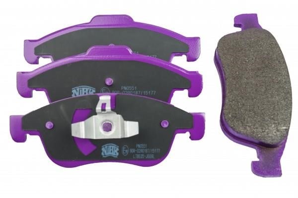 NiBK PN0551 Brake Pad Set, disc brake PN0551
