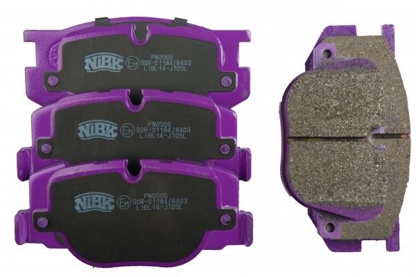 NiBK PN0566 Brake Pad Set, disc brake PN0566