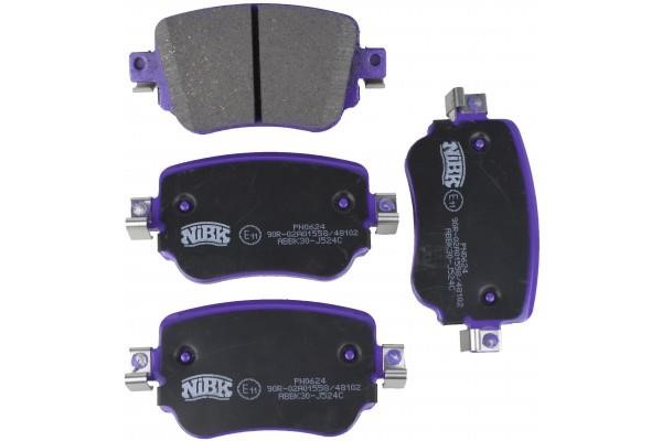 NiBK PN0624 Brake Pad Set, disc brake PN0624