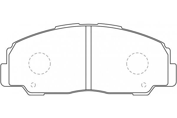 NiBK PN1291 Brake Pad Set, disc brake PN1291