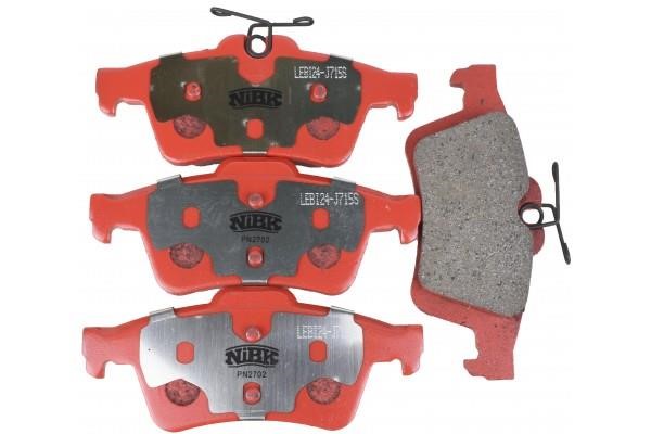 NiBK PN2702S Brake Pad Set, disc brake PN2702S