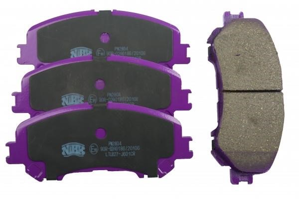 NiBK PN2804 Front disc brake pads, set PN2804