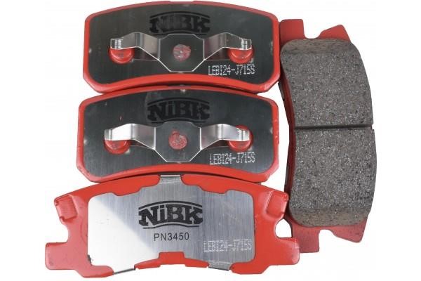 NiBK PN3450S Brake Pad Set, disc brake PN3450S