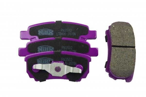 NiBK PN3502 Brake Pad Set, disc brake PN3502