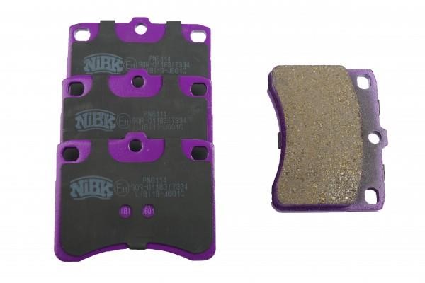 NiBK PN6114 Brake Pad Set, disc brake PN6114