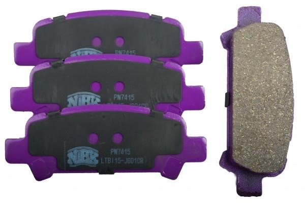 NiBK PN7415 Brake Pad Set, disc brake PN7415